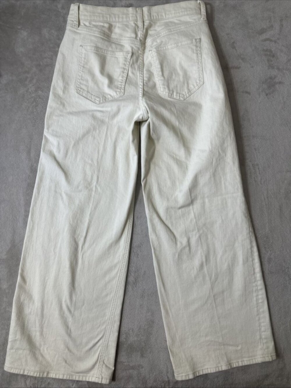 Boden wide leg jeans women’s cream high rise denim pants 29 - Picture 8 of 10